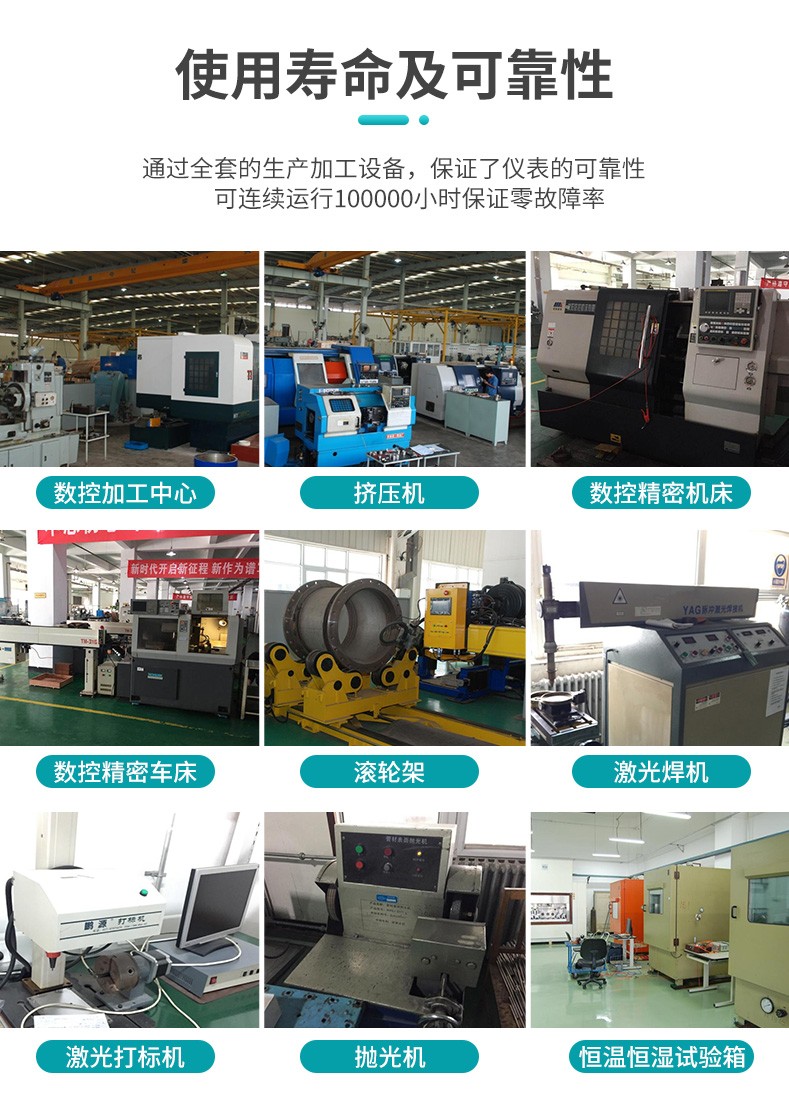 米科電磁流量計(jì)使用壽命長